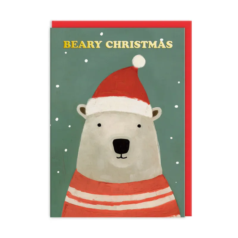 Boxed Christmas Cards Festive Bears