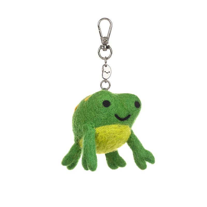 Felt Keychain Frank the Frog