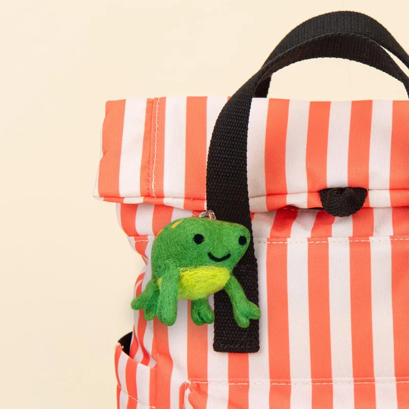 Felt Keychain Frank the Frog