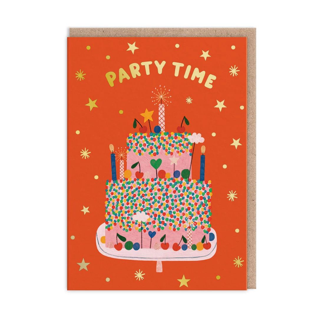 Party Time Red Cake