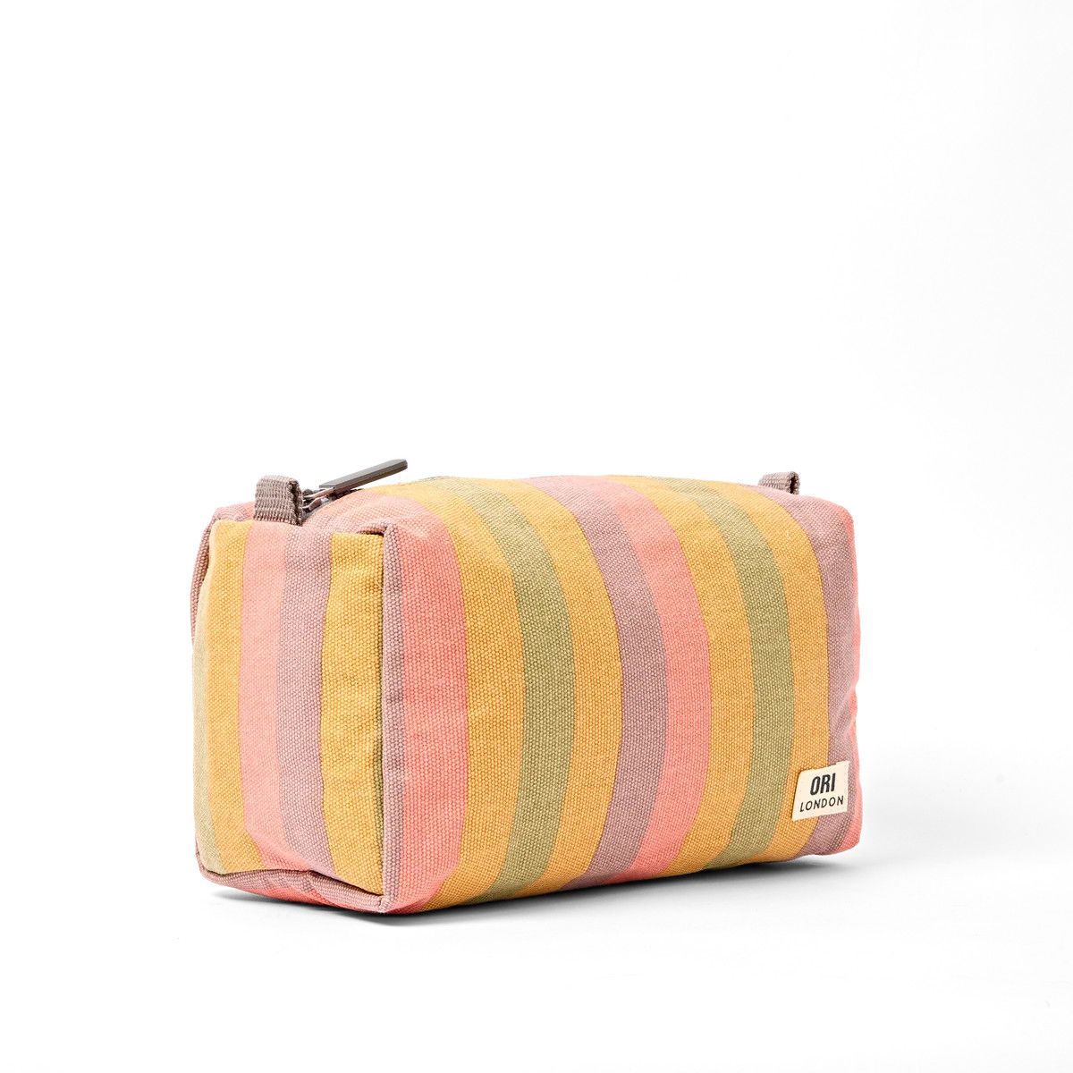 Maygrove Wash Bag in Faded Multi Stripe