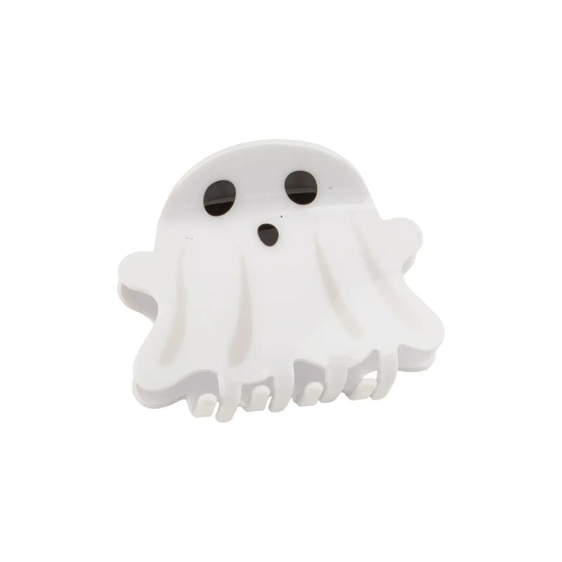 Hair Claw Clip White Ghost