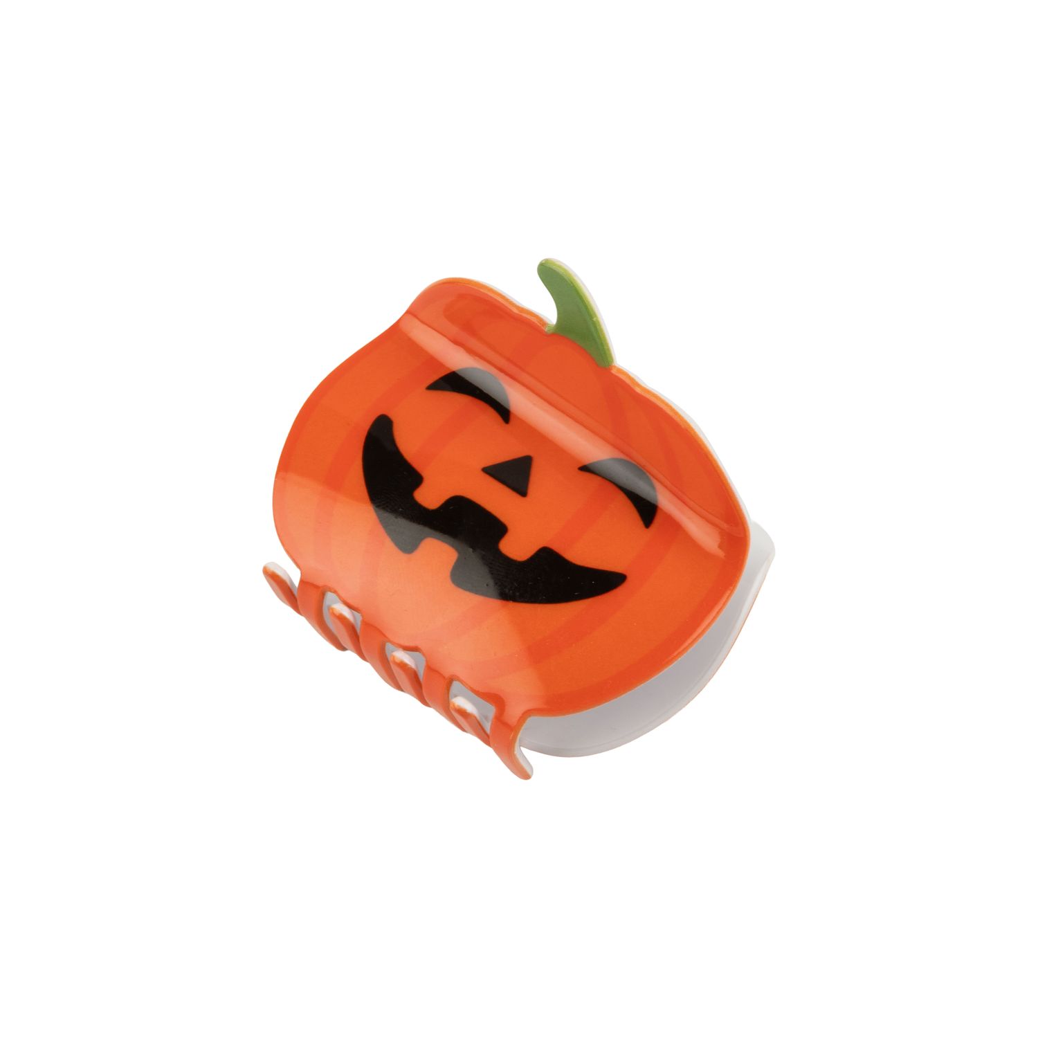 Hair Claw Clip Orange Pumpkin