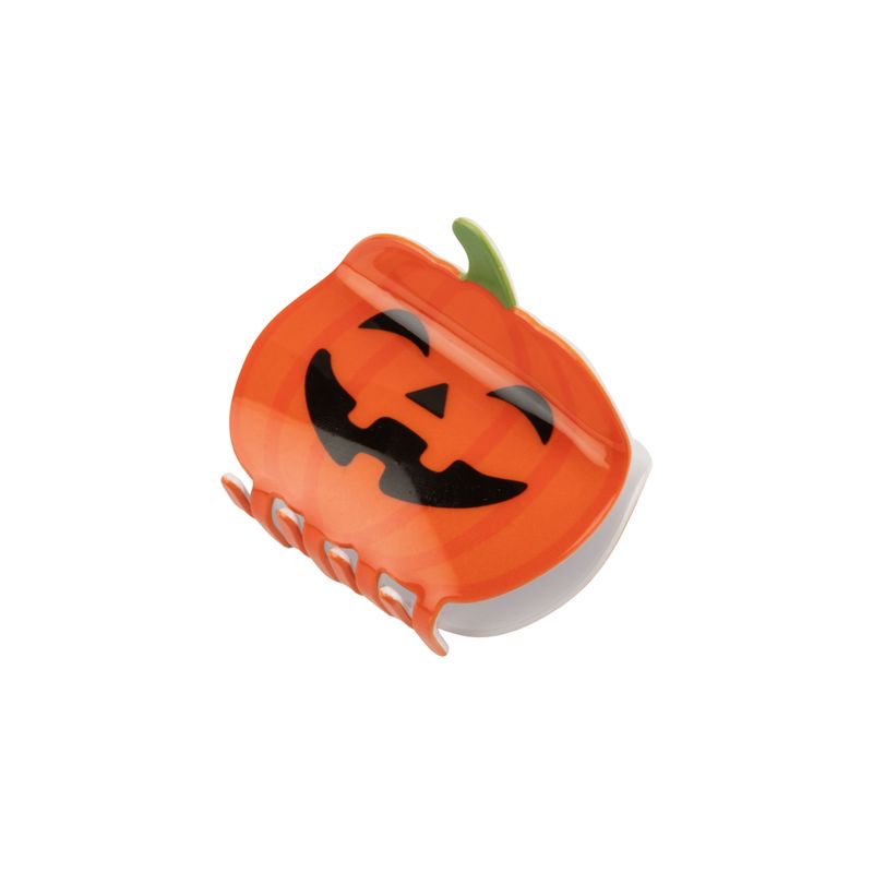 Hair Claw Clip Orange Pumpkin