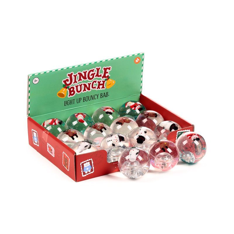 Christmas LED Flashing Bouncy Ball
