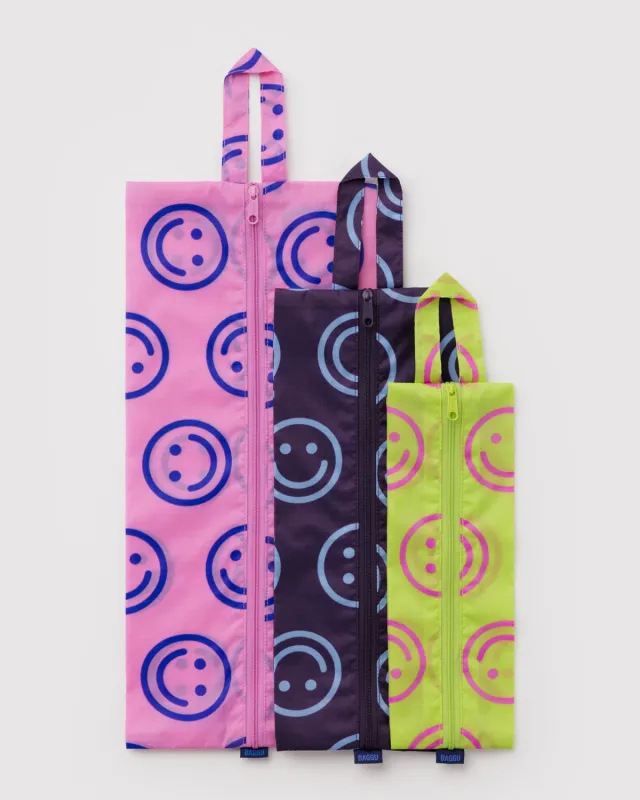3D Zip Set Bright Happy Mix