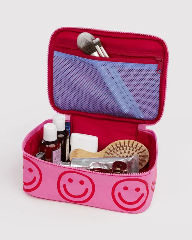 Small Cosmetic Case Azalea Pink Happy