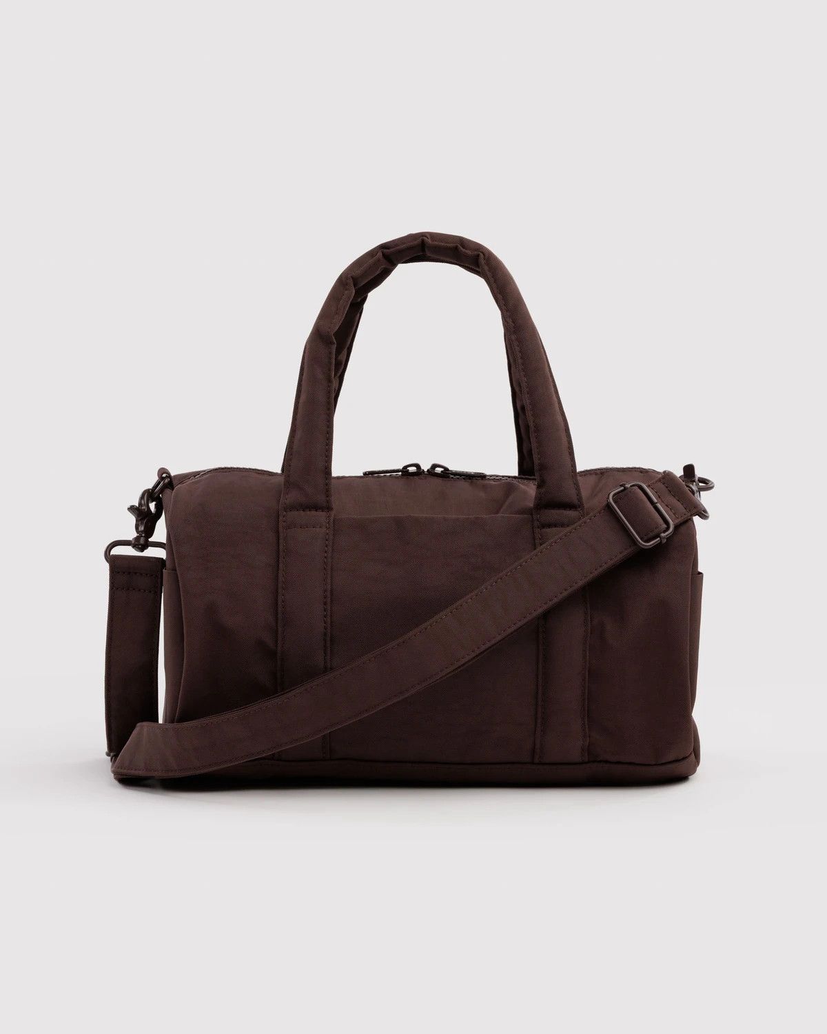 Nylon Duffle Bag Coffee