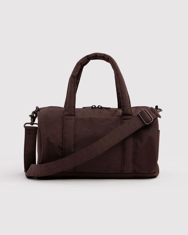 Nylon Duffle Bag Coffee