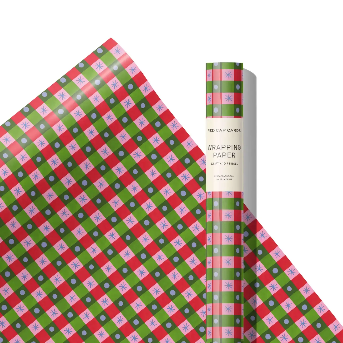 Holiday Checker 10 ft Wrap Roll