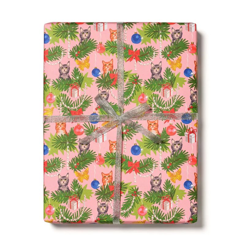 Meowy Christmas 10 ft Wrap Roll