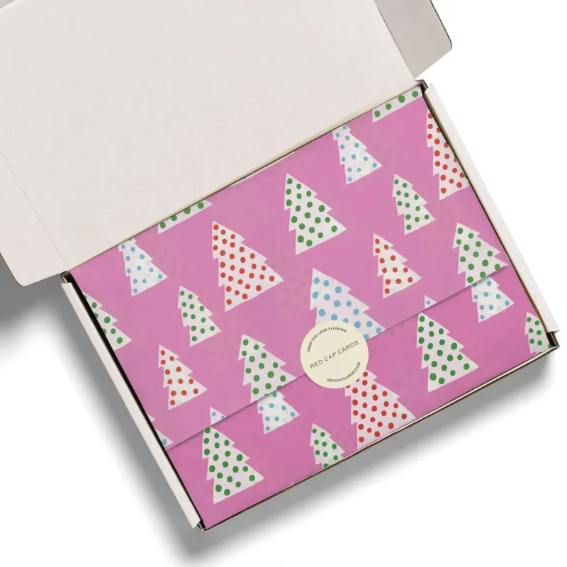 Polka Dot Trees Tissue Paper