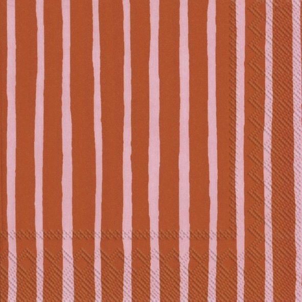 Paper Lunch Napkin Piccolo Pink Orange
