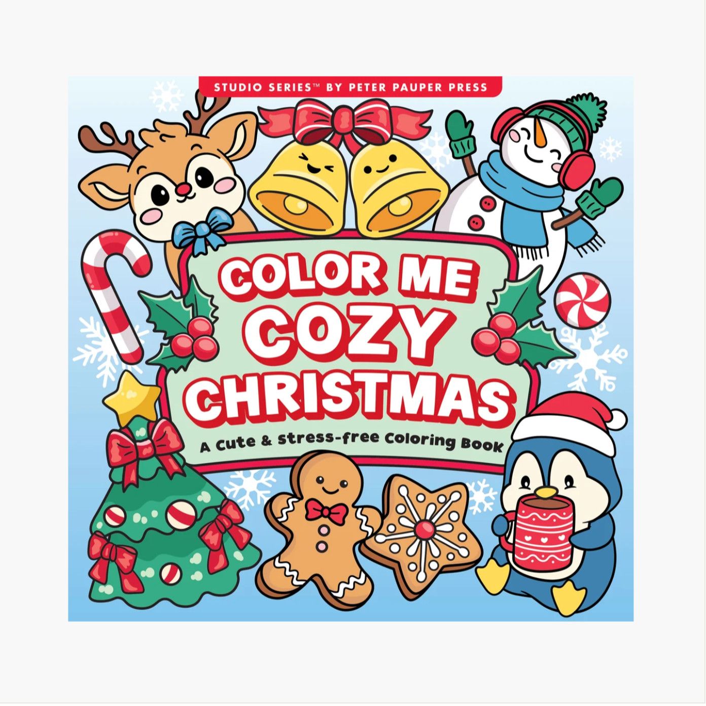 Colouring Book Colour me Cozy Christmas