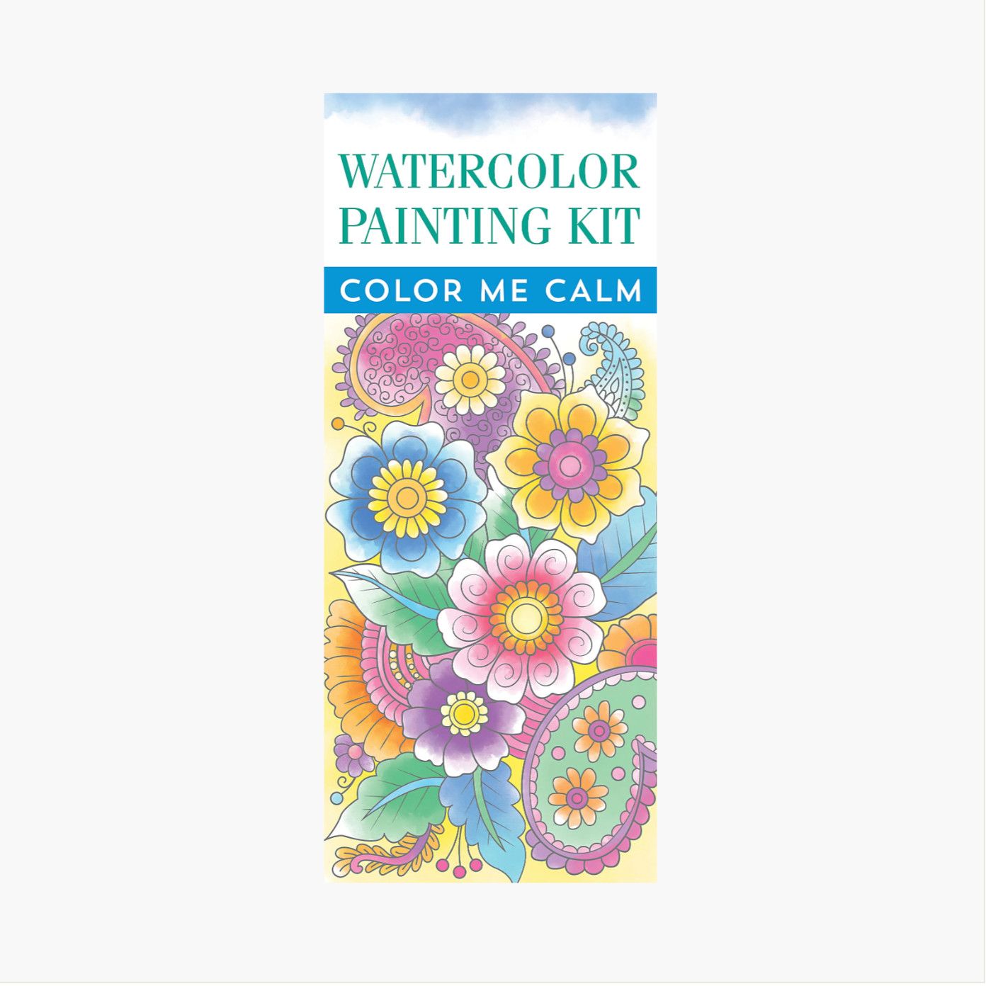 Watercolour Painting Kit Colour Me Calm