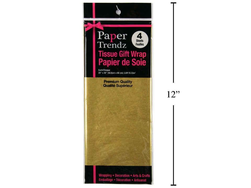 Tissue Paper Gold 10 Sheet