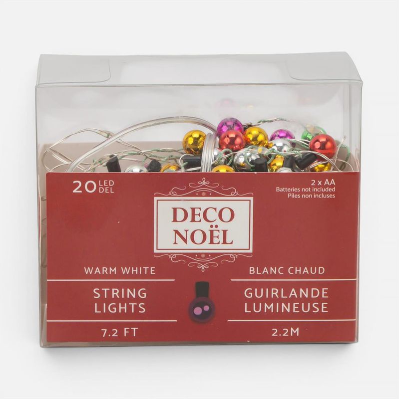 20LED Bulb String Lights