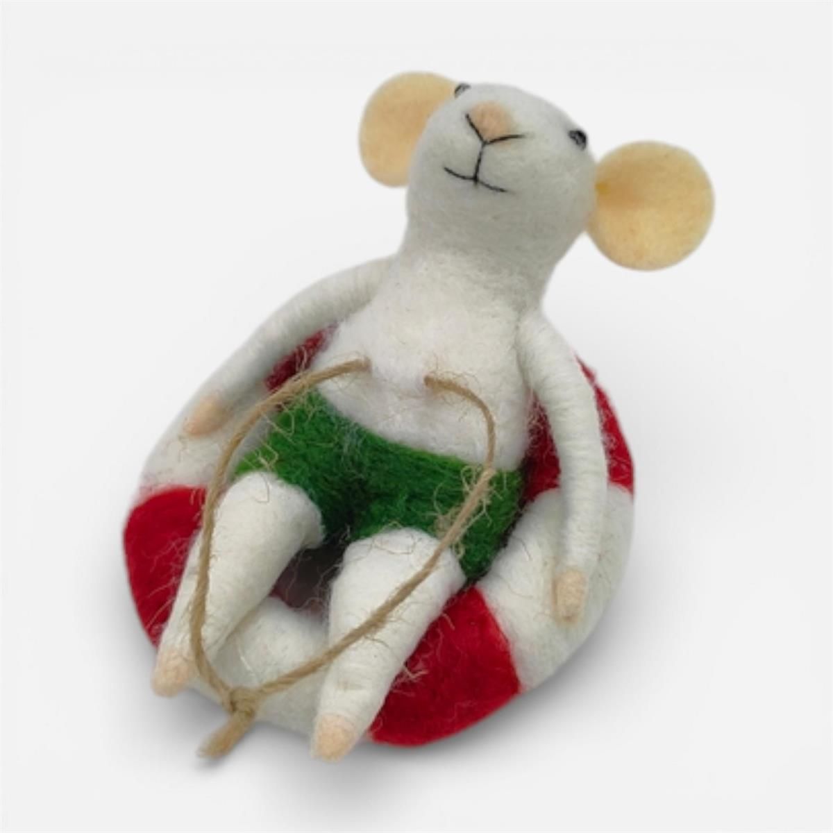 Leisure Mouse with Green Shorts