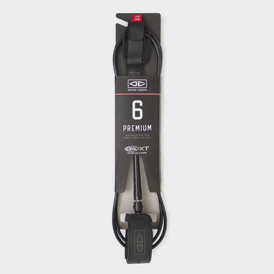 Ocean &amp; Earth 6ft 7mm Premium One XT, Colour: Black