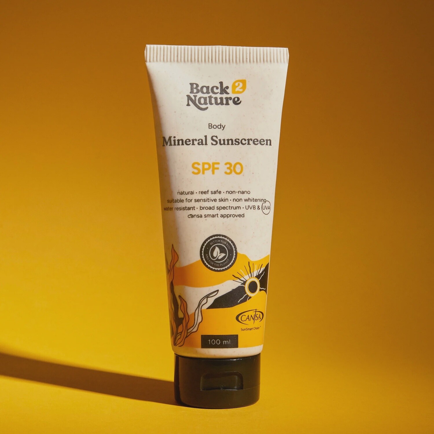 Back 2 Nature Body ~ Mineral Sunscreen SPF 30, 100ml