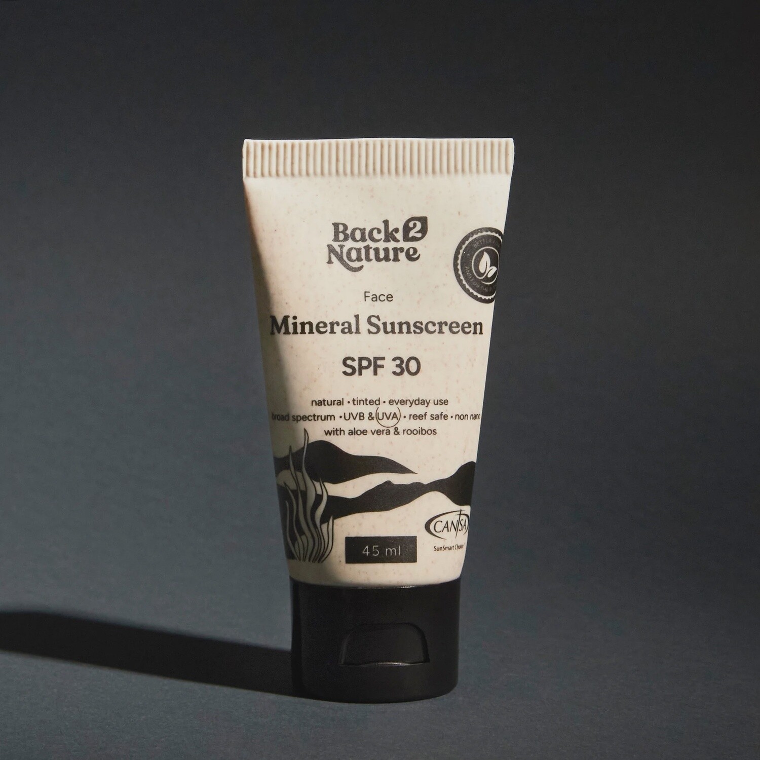Back 2 Nature Face ~ Mineral Sunscreen SPF 30, 45 ml