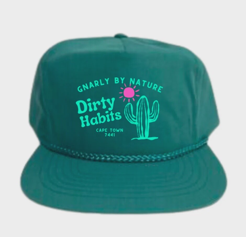 Dirty Habits Cactus Cap Teal