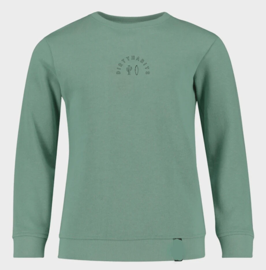 Dirty Habits Aloe Sweater, Size: S, Colour: Sage
