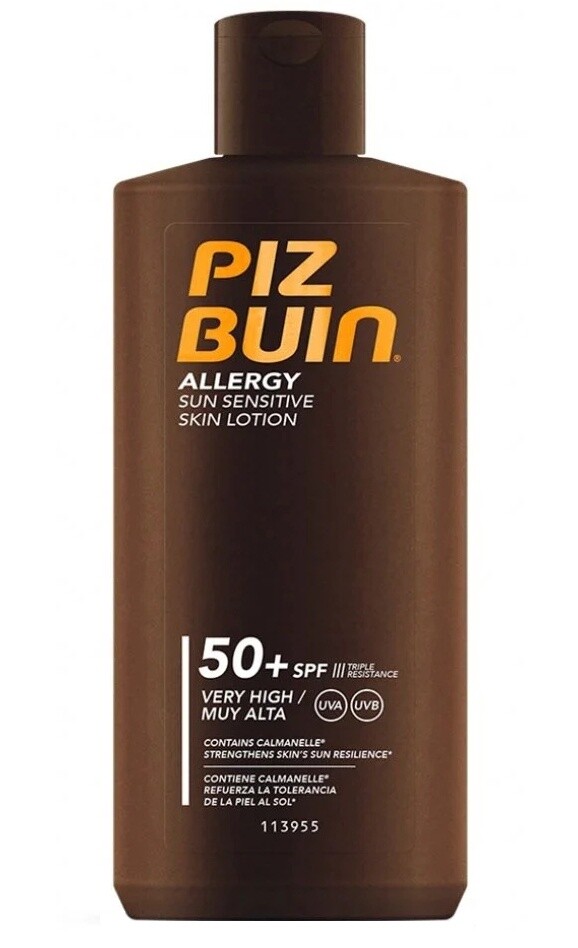 Piz Buin Allergy Sensitive Lotion SPF50, Size: 200ml