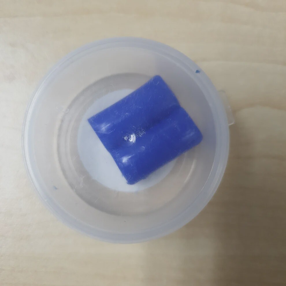 SILICONE EARPLUGS, Colour: Blue