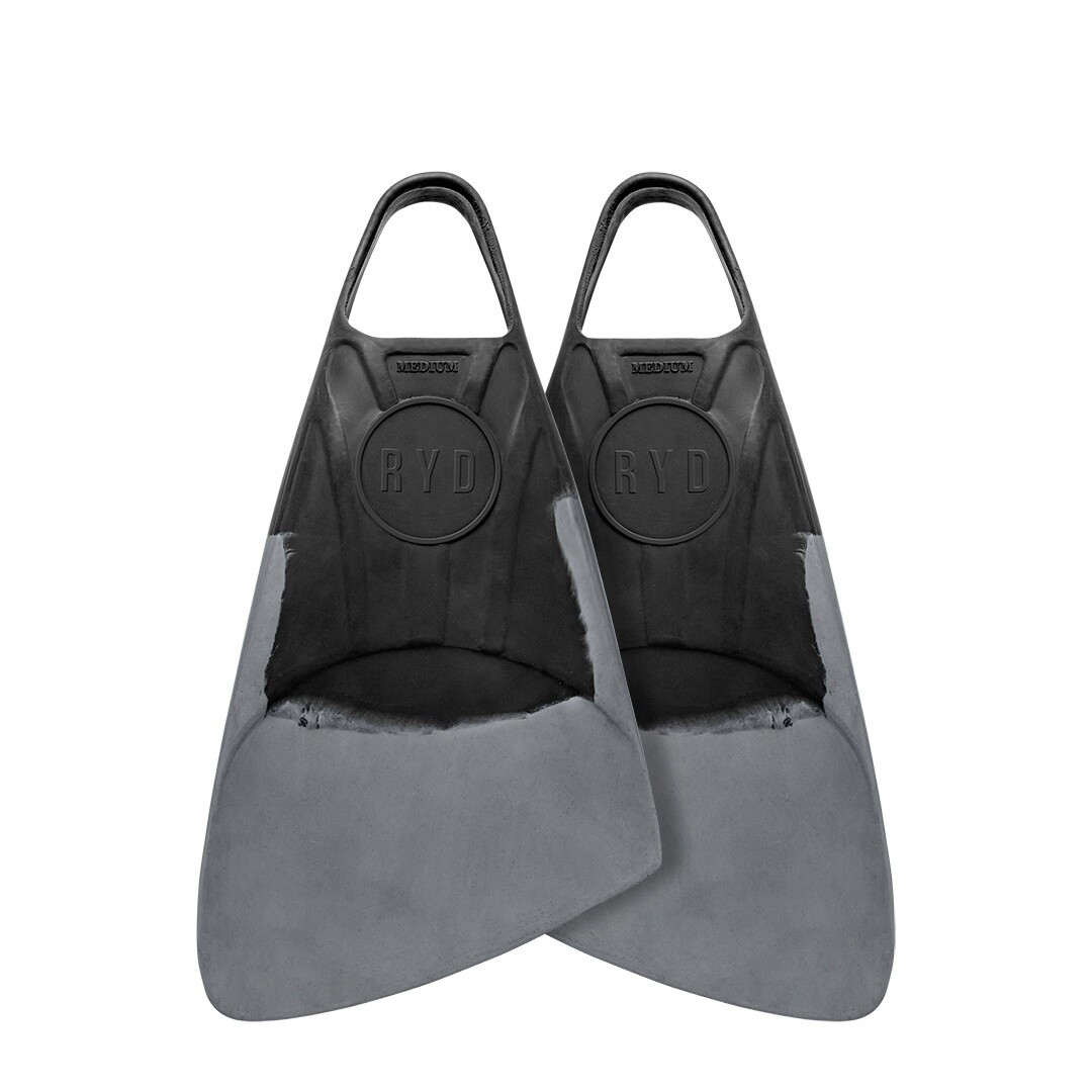 RYD Flow Flippers, Size: L, Colour: Black/Grey