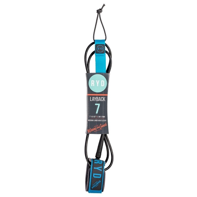 RYD 7&#39; Layback 7mm Leash