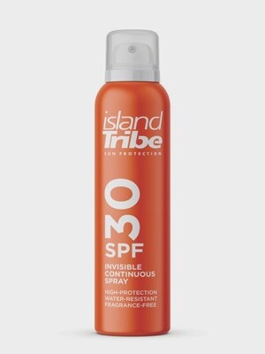 Island Tribe Continuous Invisible Aero-Spray, Size: 320ml, Type: SPF30