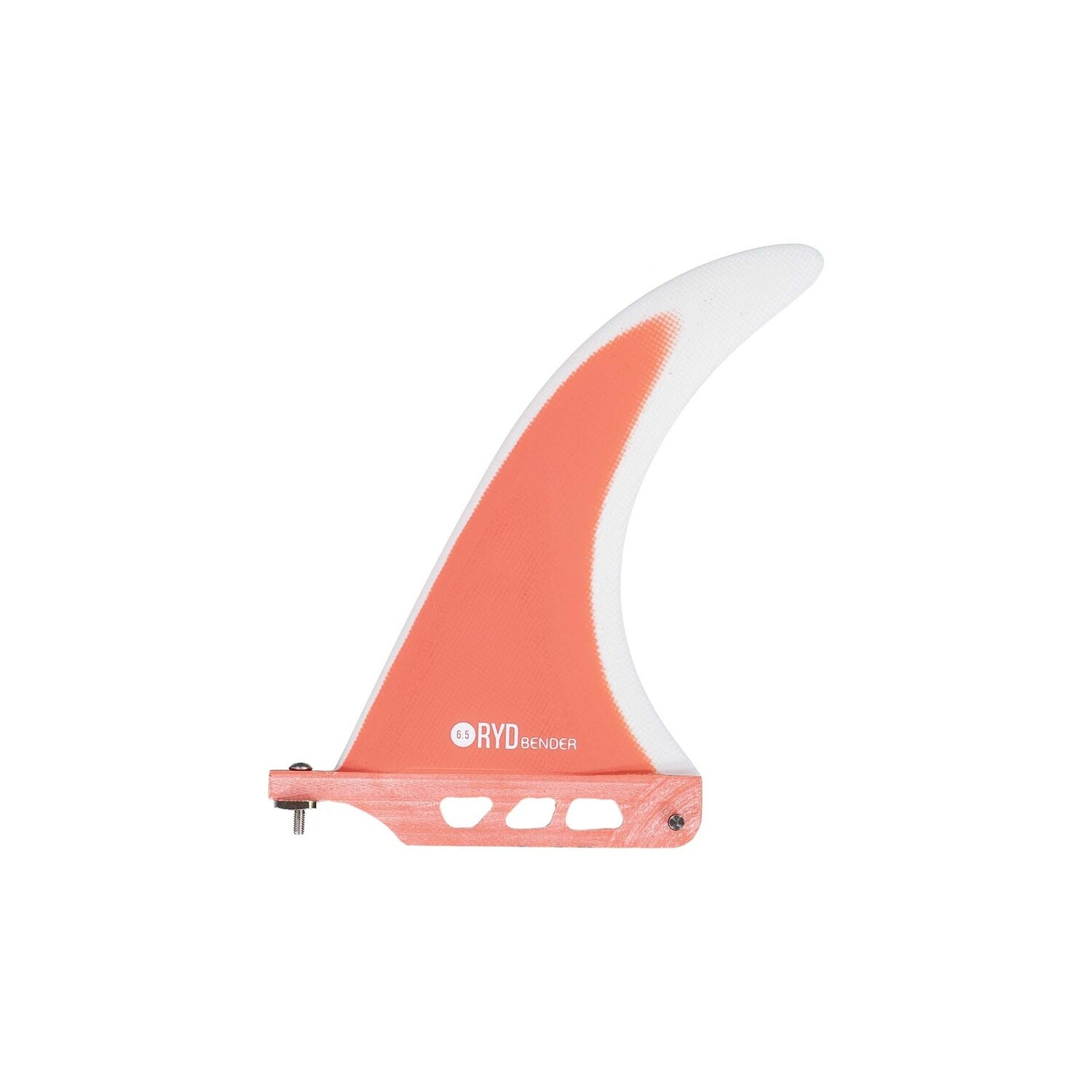 RYD Longboard Fin Flex Bender 6.5&#39;&#39; Single White Coral