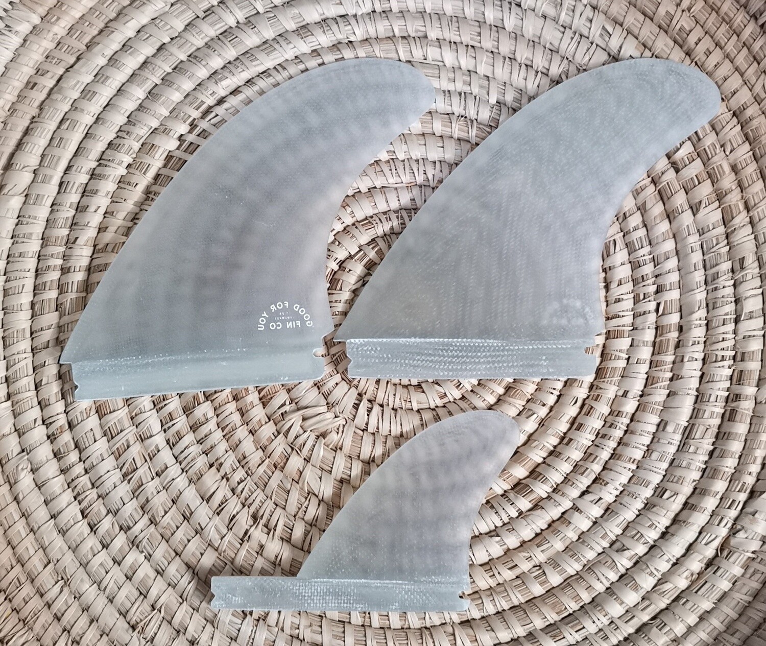 Good For You Fins Twin &amp; Trailer, Colour: Clear