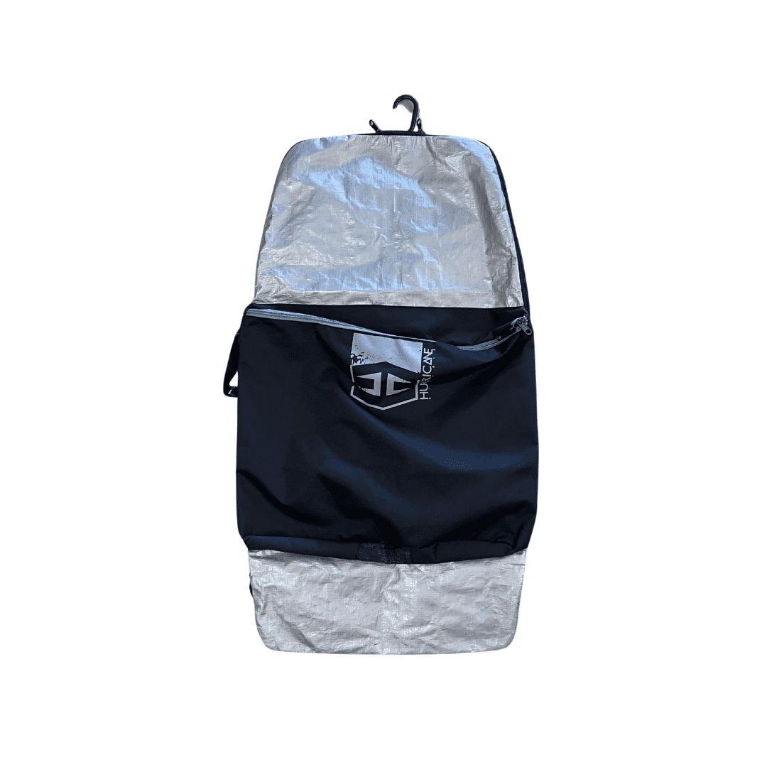 Hurricane Polyethylene Bodyboard Sleeve with Flipper Pouch, Size: 42in