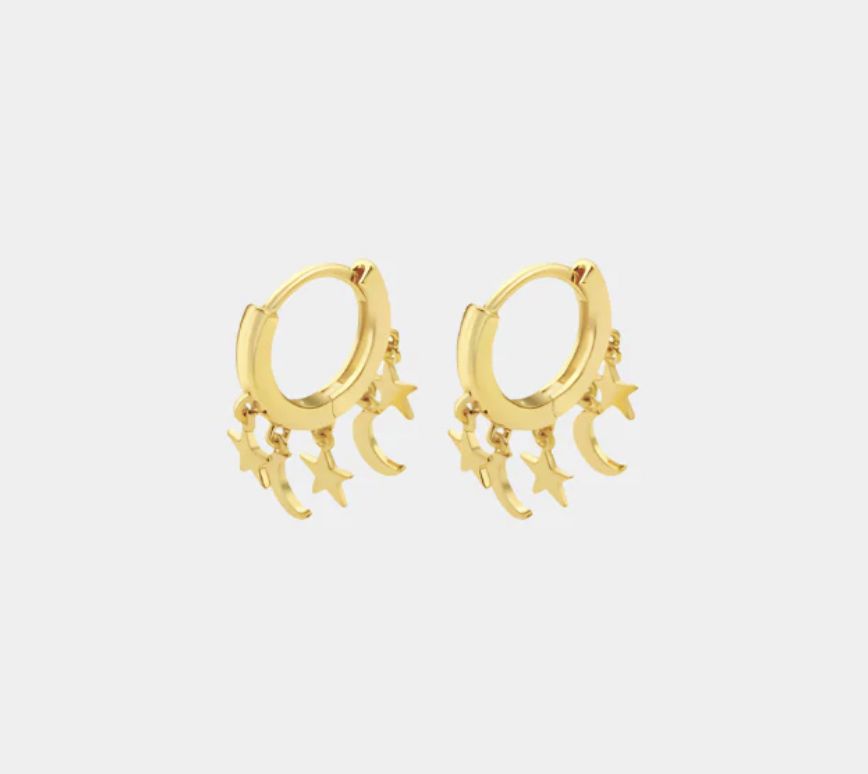 The Blonde Chaos Sky High Hoops BG