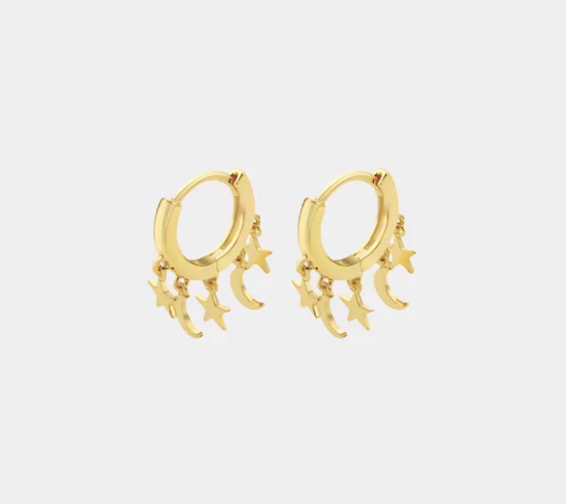 The Blonde Chaos Sky High Hoops BG