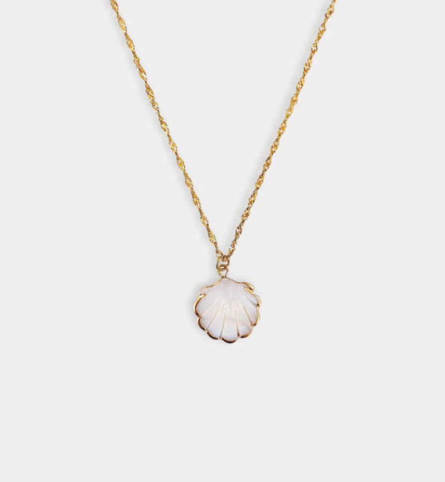 The Blonde Chaos Shell We dance Necklace SS