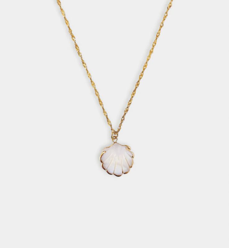 The Blonde Chaos Shell We dance Necklace SS