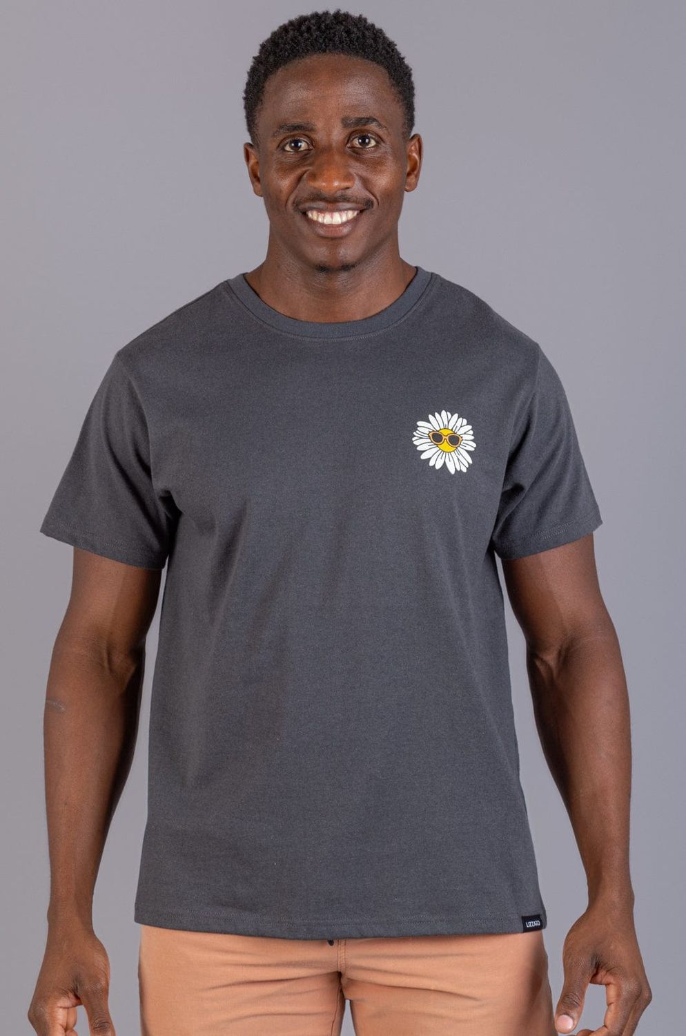 Lizzard Sayle - Mens S/S Tee, Colour: Charcoal, Size: S