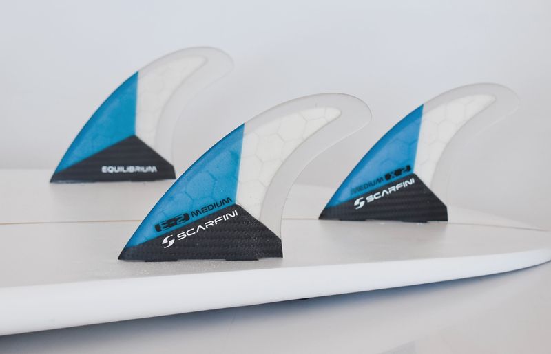 Scarfini Equilibrium Thruster Fin Set