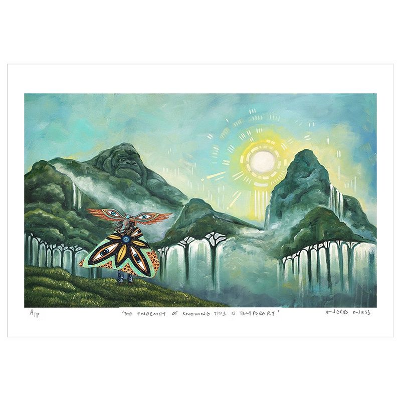 #Ingrid Nuss The Enormity Of Knowing, Size: A3