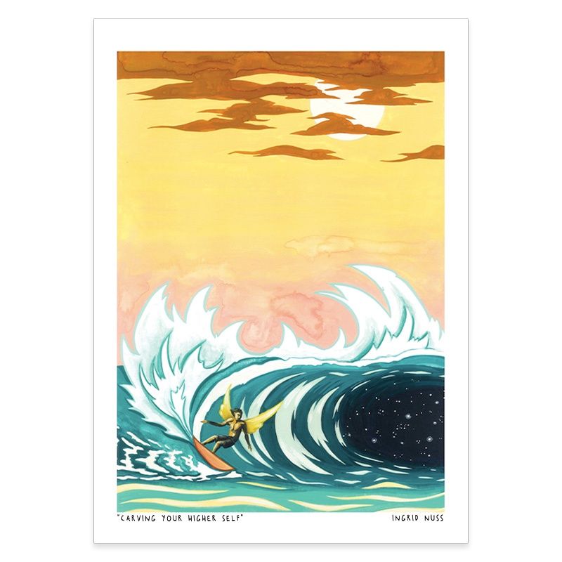 #Ingrid Nuss Carving Your Higher Self, Size: A4
