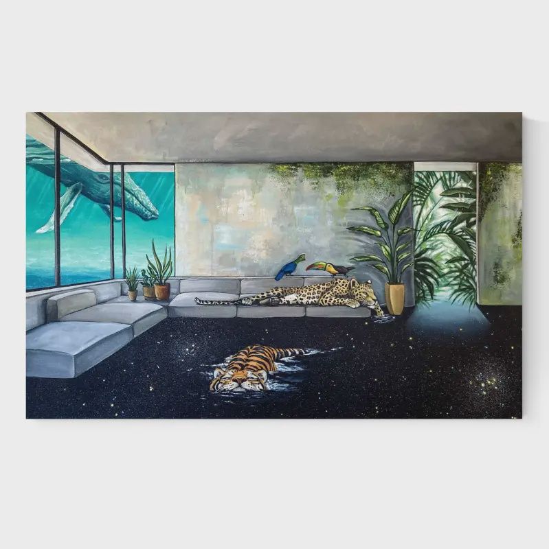 #Ingrid Nuss House Party, Size: A3