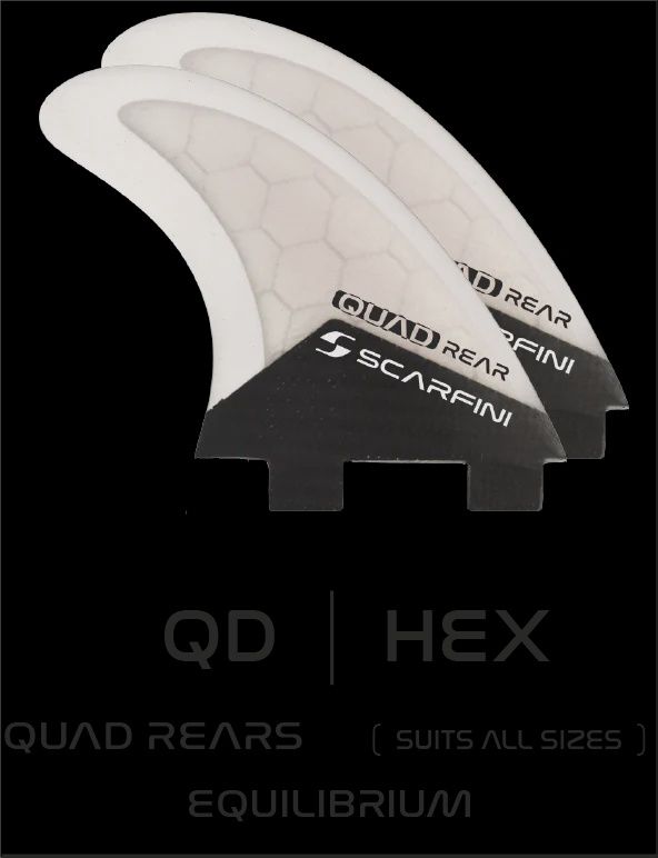 Scarfni CARBON QUAD REARS, Tabs: Twin Tab