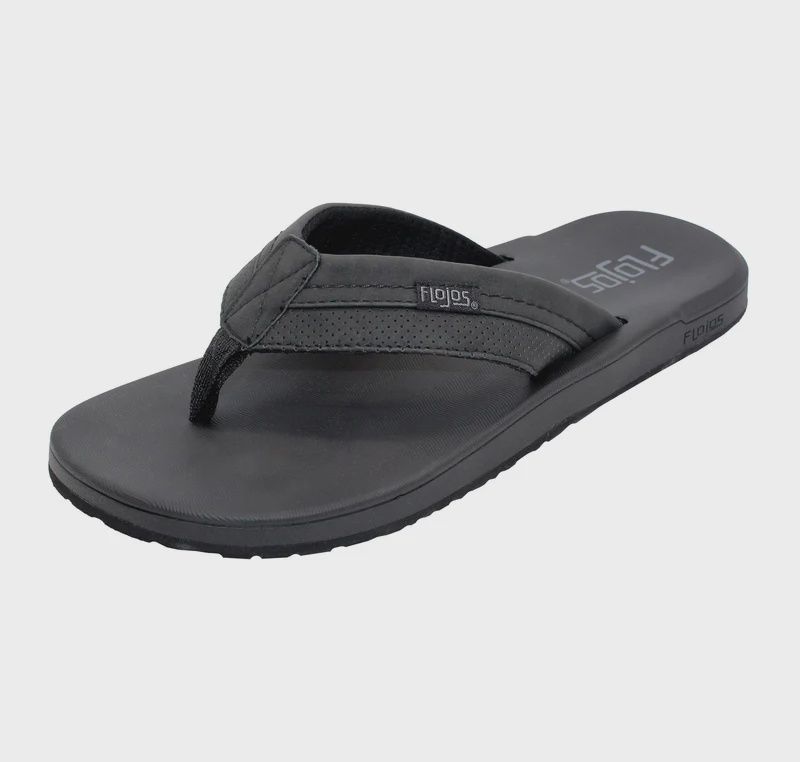 #FLOJOS Mens Levee -726, Colour: Black, Size: UK7