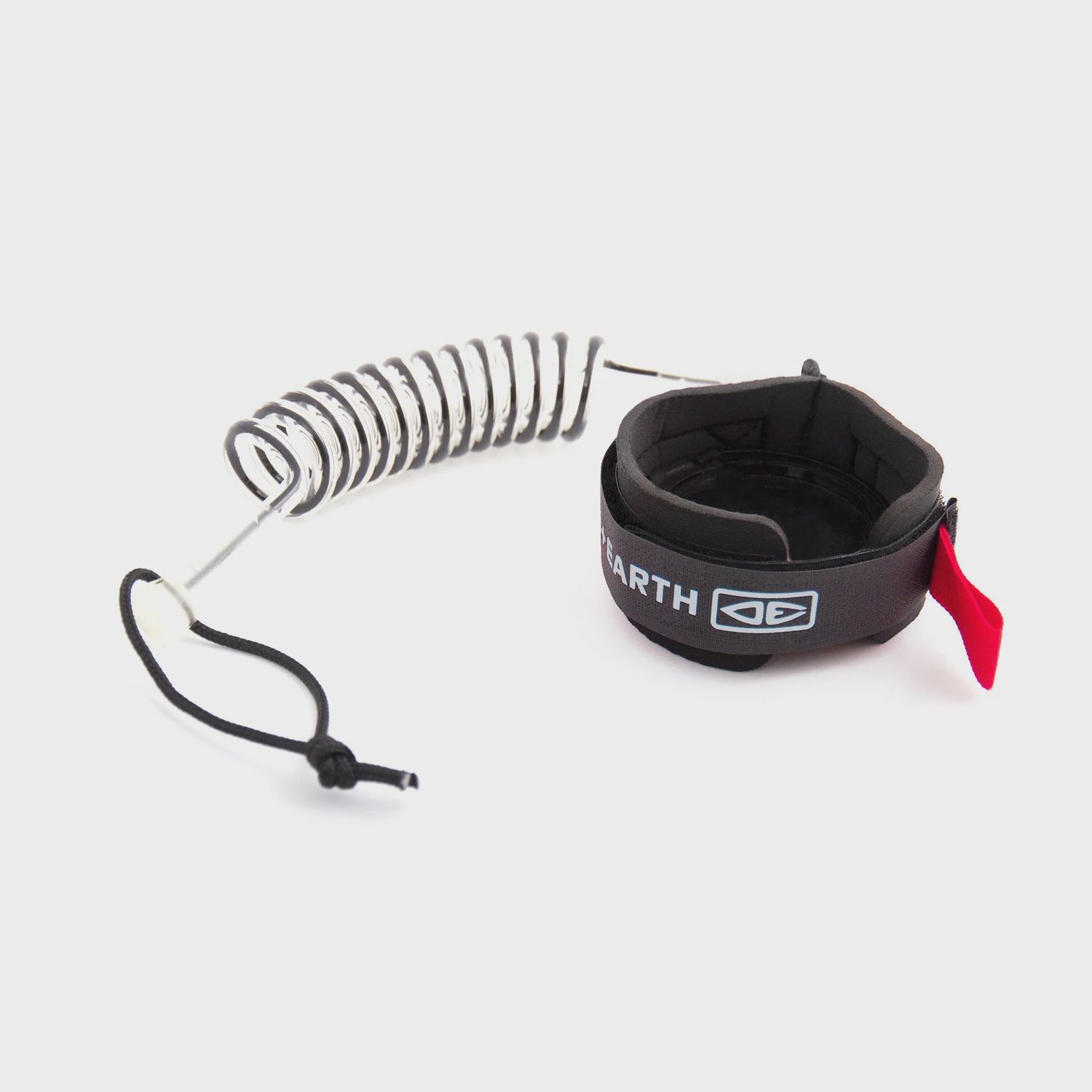 Ocean &amp; Earth Bodyboard Wrist Coil Leash, Colour: Black