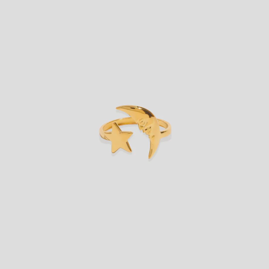 The Blonde Chaos Cosmic Pair Ring