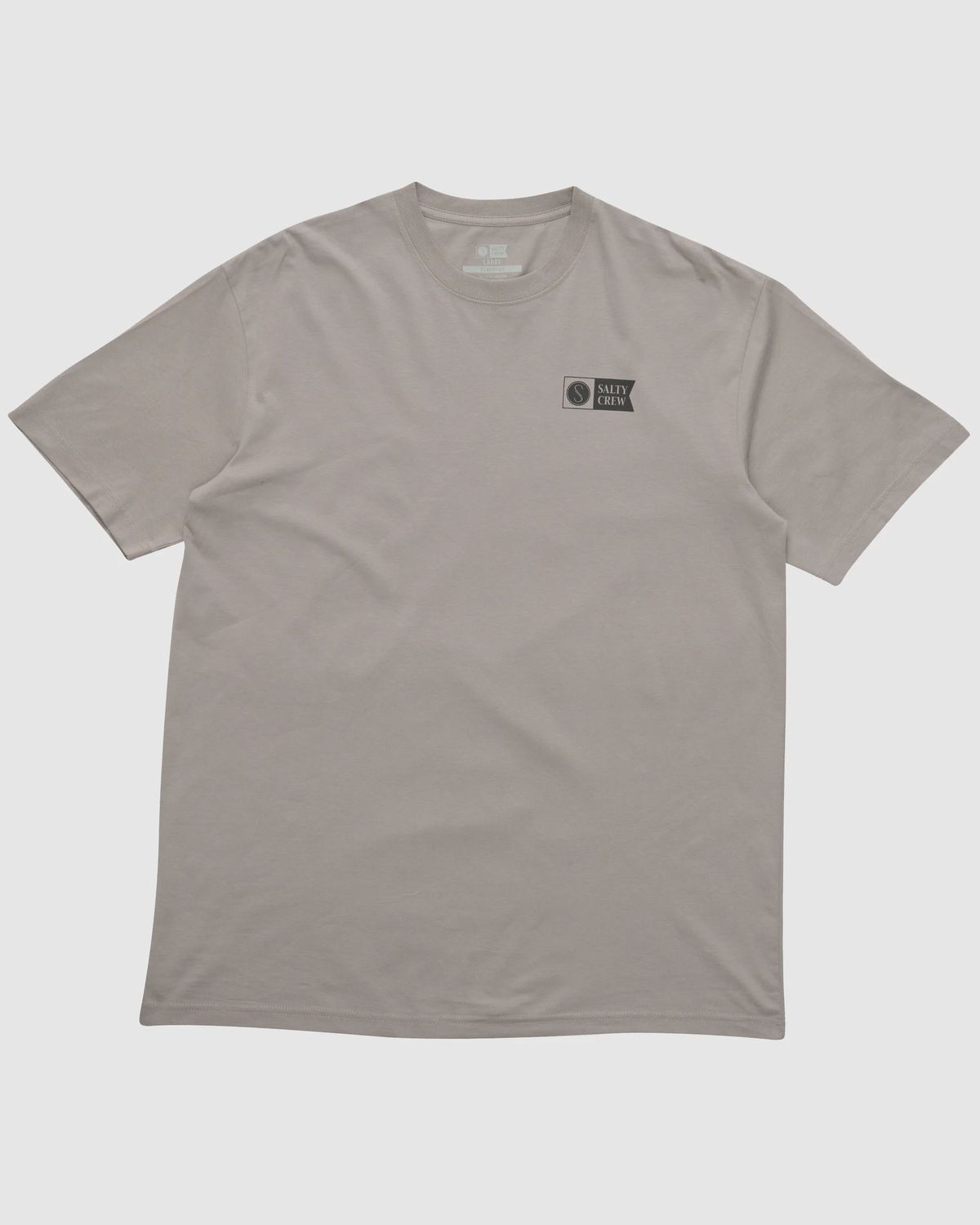 Salty Crew Tailgate Tee, Colour: Stone Grey, Size: S