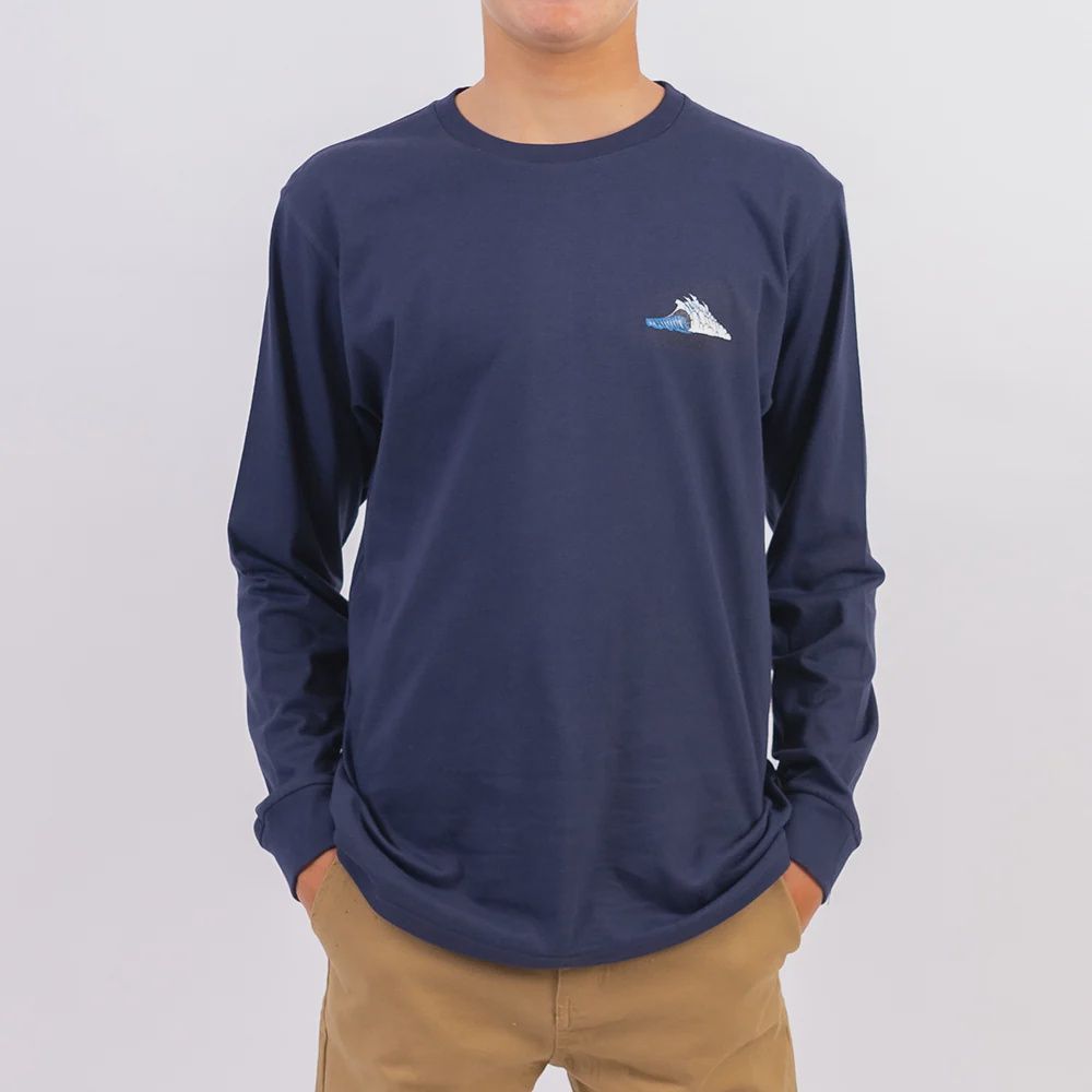 O&#39;Neill Wind Swell Ls Tee, Colour: Deep Cobalt, Size: S